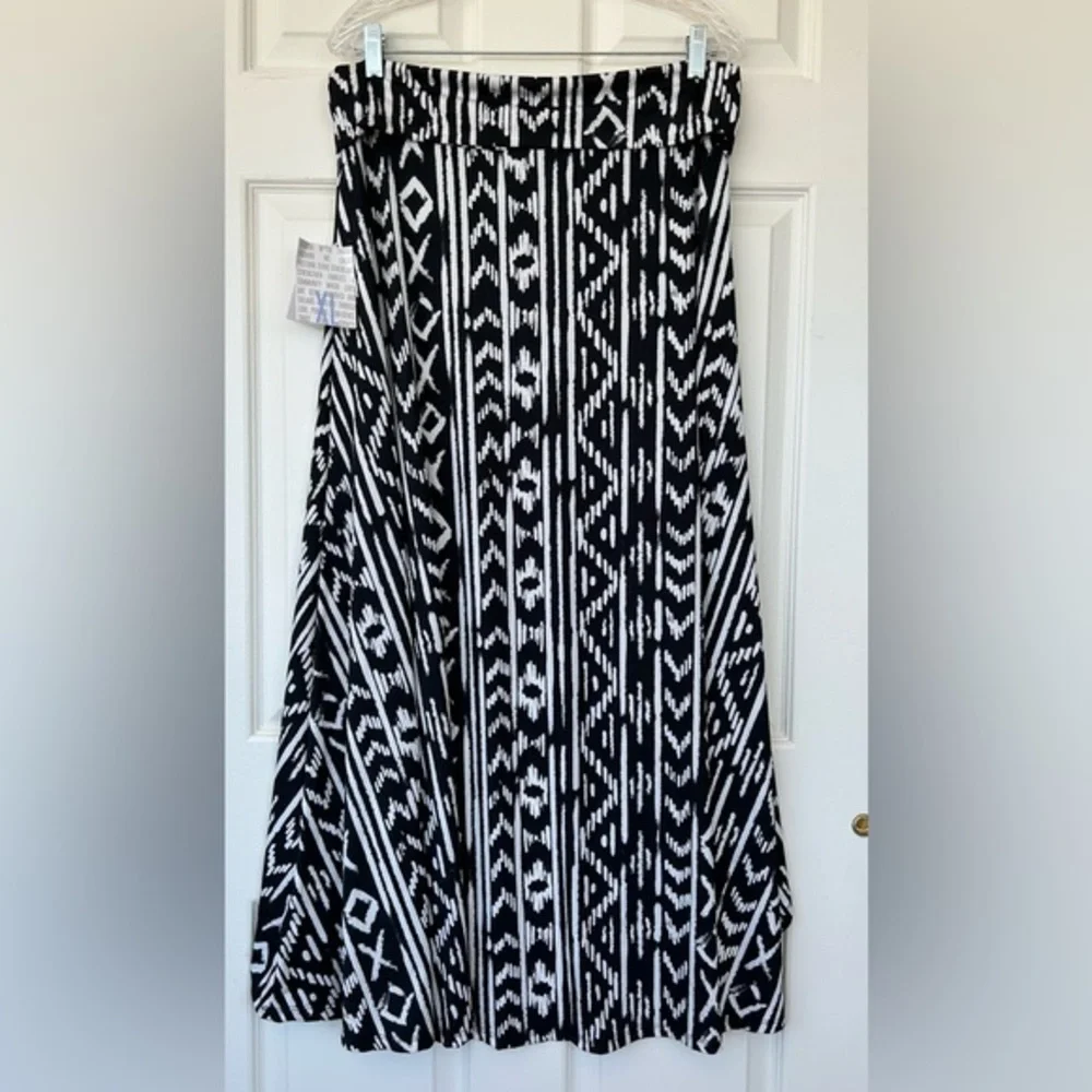 Lula Roe High-Low Pull On Skirt XL NWT - Picture 6 of 7